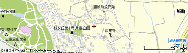 奈良県大和郡山市城町336周辺の地図