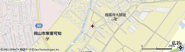 岡山県岡山市東区松新町304周辺の地図