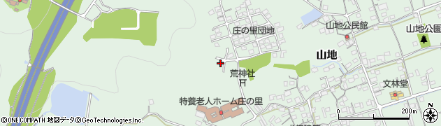 岡山県倉敷市山地1112周辺の地図