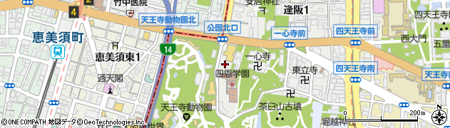 料亭 天王殿周辺の地図
