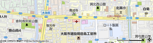 新大阪病院周辺の地図