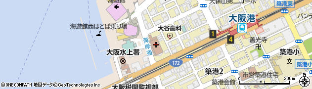 神戸植物防疫所大阪支所周辺の地図