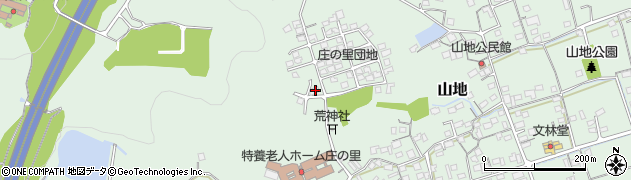 岡山県倉敷市山地1107周辺の地図