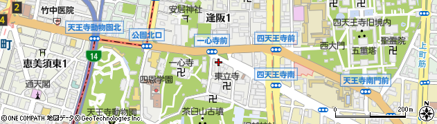 天王寺自動車販売株式会社周辺の地図