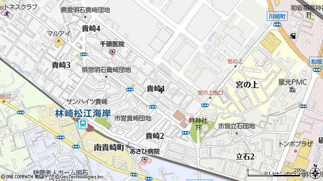 〒673-0037 兵庫県明石市貴崎の地図