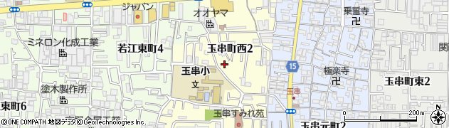大阪府東大阪市玉串町西周辺の地図