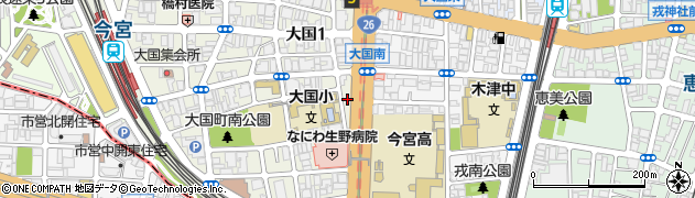 株式会社岡山忠商店周辺の地図