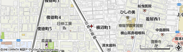 ＭＯＶＥ横沼町周辺の地図