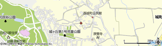 奈良県大和郡山市城町343周辺の地図