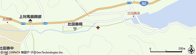 長崎県対馬市上対馬町比田勝172周辺の地図
