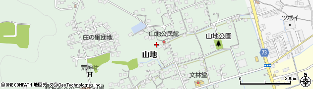 岡山県倉敷市山地555周辺の地図