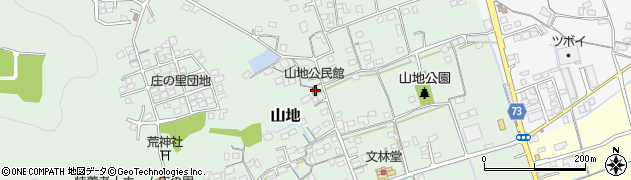 岡山県倉敷市山地563周辺の地図