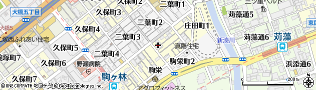 ＧＣ長田庄田町管理組合　管理事務所周辺の地図