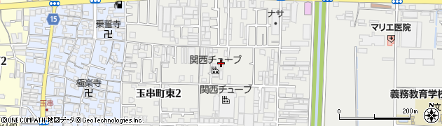 大阪府東大阪市玉串町東周辺の地図