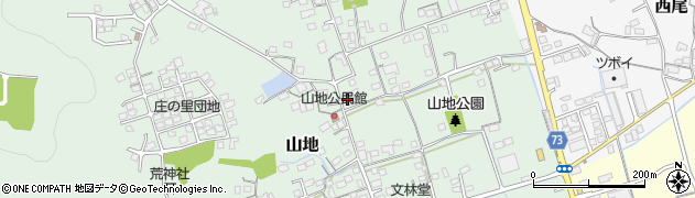 岡山県倉敷市山地253周辺の地図