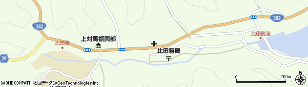 長崎県対馬市上対馬町比田勝665周辺の地図