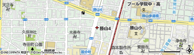 The Coffee Market 勝山店周辺の地図