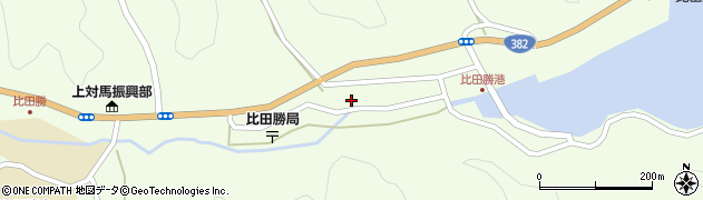 長崎県対馬市上対馬町比田勝816周辺の地図