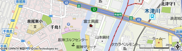 株式会社昭栄　大正工場周辺の地図