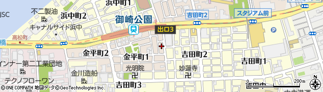 奈良酒店周辺の地図