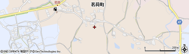 奈良県奈良市茗荷町359周辺の地図