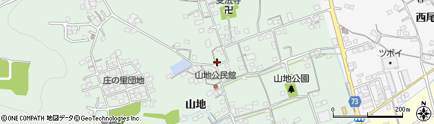 岡山県倉敷市山地542周辺の地図
