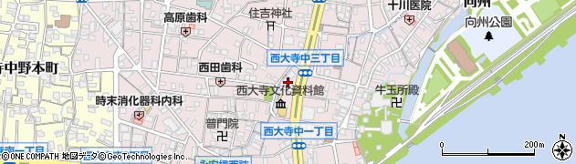 岡山県岡山市東区西大寺中周辺の地図