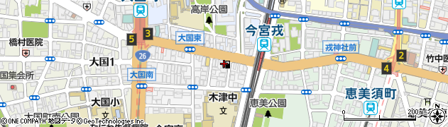 サンユインダストリアル株式会社　東大国町給油所周辺の地図