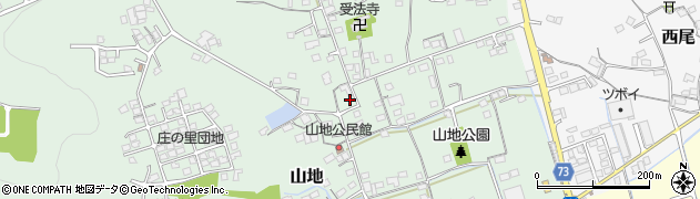 岡山県倉敷市山地540周辺の地図
