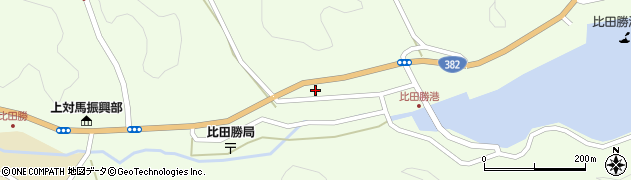 長崎県対馬市上対馬町比田勝785周辺の地図