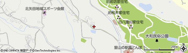 奈良県大和郡山市矢田町1110周辺の地図