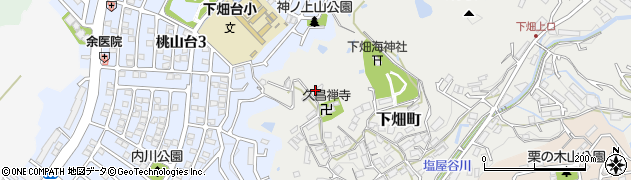 兵庫県神戸市垂水区下畑町（中之谷）周辺の地図