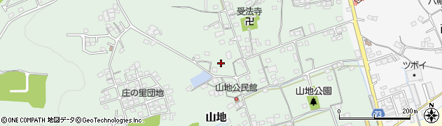 岡山県倉敷市山地533周辺の地図