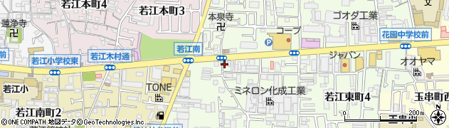 東大阪市　エコの家・デイ’Ｓ笑いのつぼ周辺の地図