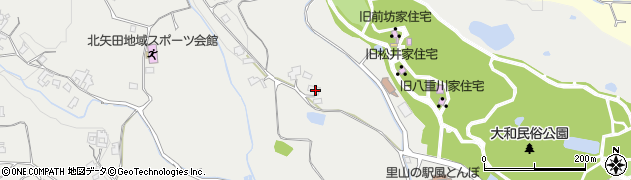 奈良県大和郡山市矢田町1116周辺の地図