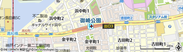 兵庫県神戸市兵庫区周辺の地図