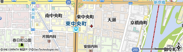 岡山市医師会訪問看護ステーション周辺の地図