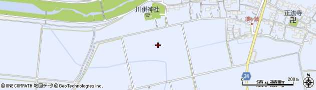 三重県津市須ヶ瀬町周辺の地図