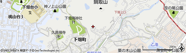 兵庫県神戸市垂水区下畑町（北谷）周辺の地図