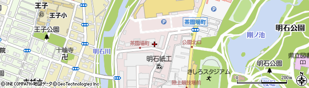茶園場町カイヅカ公園周辺の地図