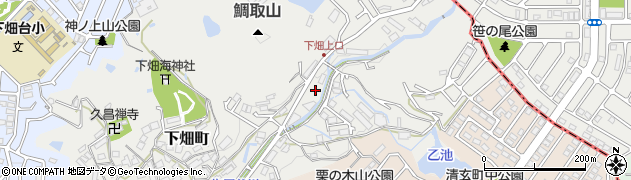 兵庫県神戸市垂水区下畑町（木之下）周辺の地図