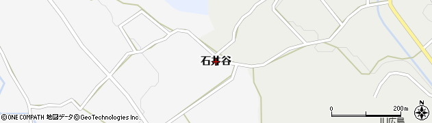 広島県北広島町（山県郡）石井谷周辺の地図
