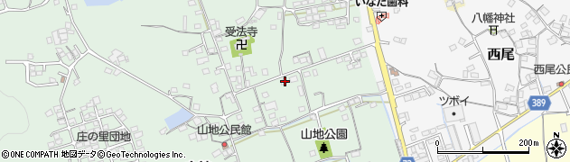 岡山県倉敷市山地228周辺の地図