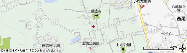 岡山県倉敷市山地262周辺の地図