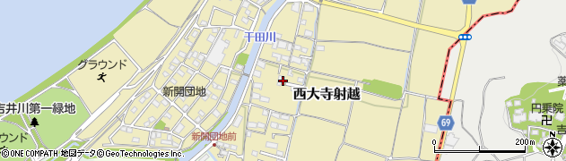 岡山県岡山市東区西大寺射越323周辺の地図