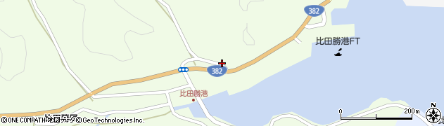 長崎県対馬市上対馬町比田勝1011周辺の地図