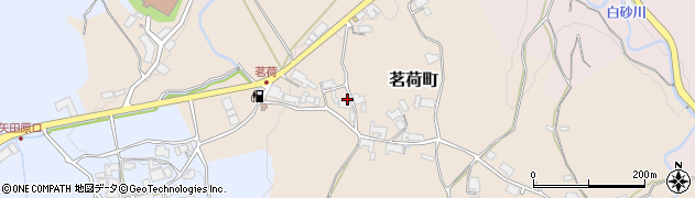 奈良県奈良市茗荷町1181周辺の地図