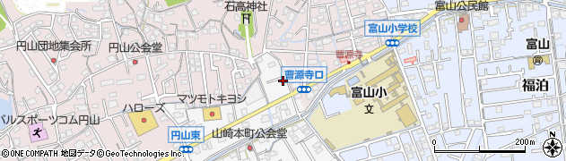 岡山県岡山市中区山崎7周辺の地図