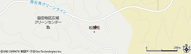 益田市役所　保健センター環境衛生課松聖苑・斎場周辺の地図