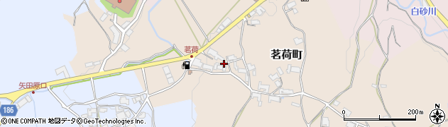 奈良県奈良市茗荷町1173周辺の地図